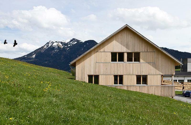 Ferienwohnung "Angelikahohe" Schwarzenberg im Bregenzerwald Bagian luar foto