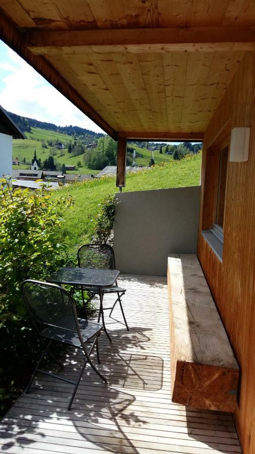 Ferienwohnung "Angelikahohe" Schwarzenberg im Bregenzerwald Bagian luar foto